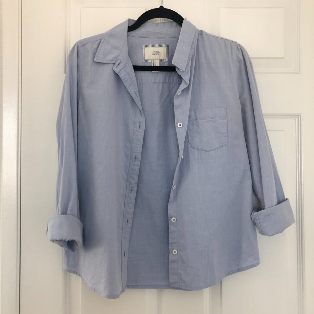 I Love H81 Button Up Top